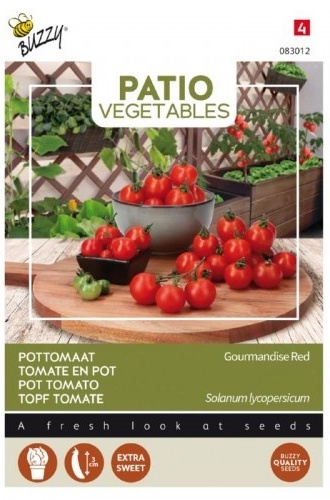 Rajčiak kríčkový Gourmandise Red cca 10 semien